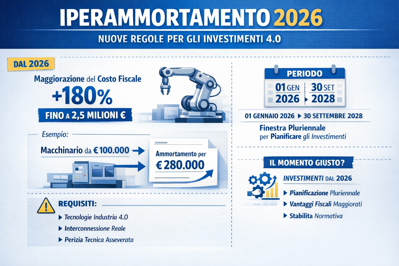 Iperammortamento 2026 Industria 4.0